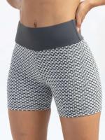 Shorts Deportivos de Cintura Alta para Mujeres Secado Rápido para Ciclismo y Gimnasio Marca Ouwu - details 2