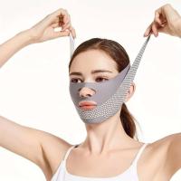 Vende adelgazante facial, moldeador de línea en V, cinturón elástico antiarrugas, correa de masaje facial, reductor de papada, herramientas para el cuidado de la piel - details 1