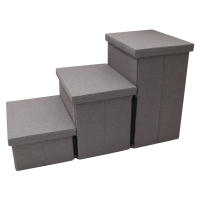 Escaleras para mascotas escalera para perros almacenamiento antideslizante ropa de cama plegable escalera para perros Amazon popular suministros para mascotas - details 8