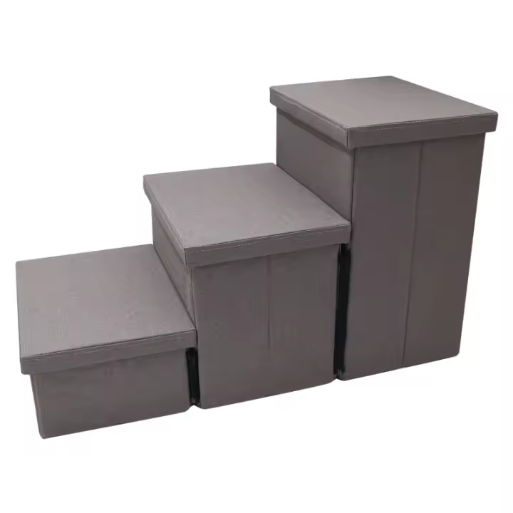 Escaleras para mascotas escalera para perros almacenamiento antideslizante ropa de cama plegable escalera para perros Amazon popular suministros para mascotas - 1