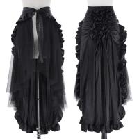 Vestido de fiesta punk gótico para mujer, peplum victoriano, vestido pirata, talla grande - details 2