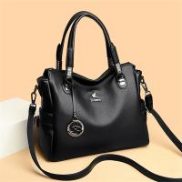 Bolso de lujo genuino para mujer, bandolera grande de cuero de alta calidad, de diseñador, 2024 - details 14