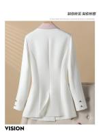 Traje de Blazer para Mujer de Manga Larga Chaqueta de Traje de Mujer Adelgazada Moda de Oficina - details 5