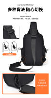 Bolsa de mensajero de hombro Bolsa de pecho impermeable de moda ligera Bolsa de pecho informal Commuter - details 6