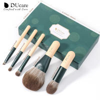Brochas de Maquillaje DUcare 5PCS Set Herramientas de Belleza para Mezclar Blush Sombra de Ojos y Base en Polvo Cosmético - details 8