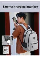 Mochila impermeable para hombre, morral de negocios para oficina, con carga USB, de 15,6 pulgadas, informal, escolar - details 3