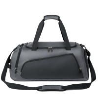 Bolsa de Deporte y Fitness de Gran Capacidad para Viajes Senderismo Gimnasio Bolso a Mano para Zapatos Bolsillo Secado Líquido Separación Entrenamiento Bolsa Cruzada - details 7