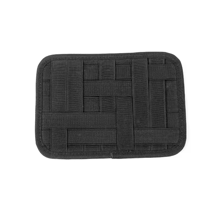 Organizador de consola central de almacenamiento para Jeep Wrangler TJ 1997-2006, accesorios, reposabrazos, correas, Panel Molle - 1