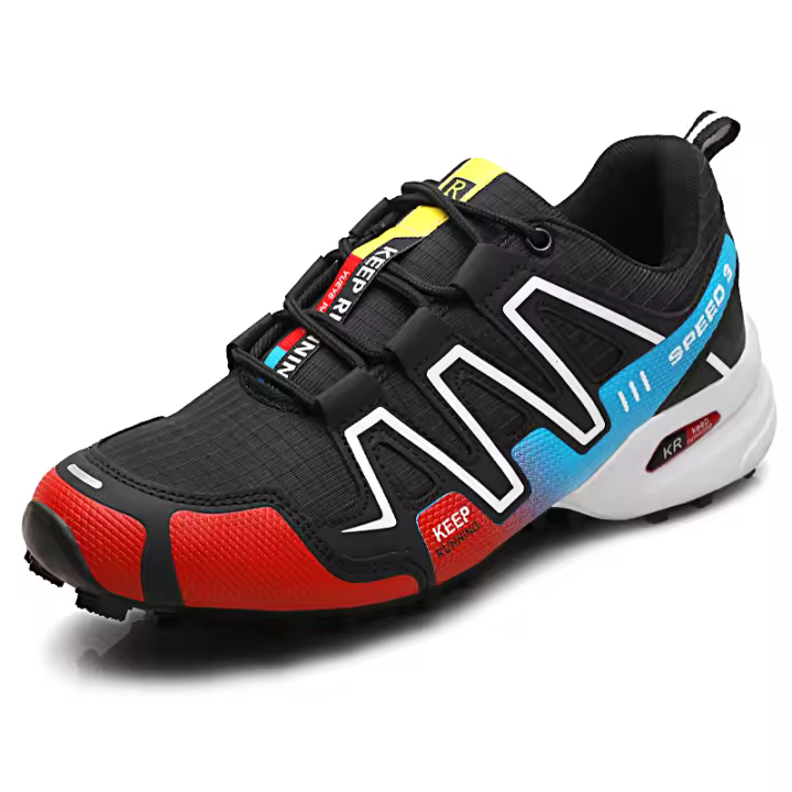 Zapatos de senderismo impermeables para hombre, calzado ligero y cómodo de cuero, antideslizante para caminar - 1