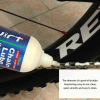 Lubricante para cadena de bicicleta aceite ceroso para cadena de bicicleta de montaña 120ML cadena seca cerosa para bicicleta de montaña mantenimiento de aceite horquilla volante accesorios para bicicleta - details 5
