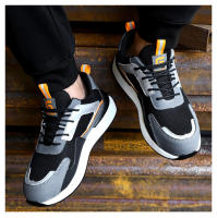 Zapatos de trabajo con punta de acero, zapatillas de seguridad antiperforación con protección, antideslizantes, ligeras - details 11