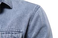 Chaqueta vaquera para hombre, Top desgastado informal, a la moda, primavera y otoño, novedad de 2024 - details 5