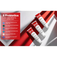 Pasta de dientes blanqueadora con probióticos SP-6, blanqueamiento/brillo y aliento de los dientes, fórmula de 6 probióticos para la salud de las encías, sin fluoruro, - details 2