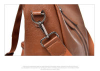 Mochila Retro de cuero suave para mujer, mochila multifuncional de gran capacidad, bolso de viaje de ocio, tendencia popular - details 19