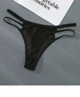 Bragas De Encaje Para Mujer, Ropa Interior Sexy De Cintura Baja Calada, Transparente, Cómoda, Lencería Femenina, 3 piezas - details 16