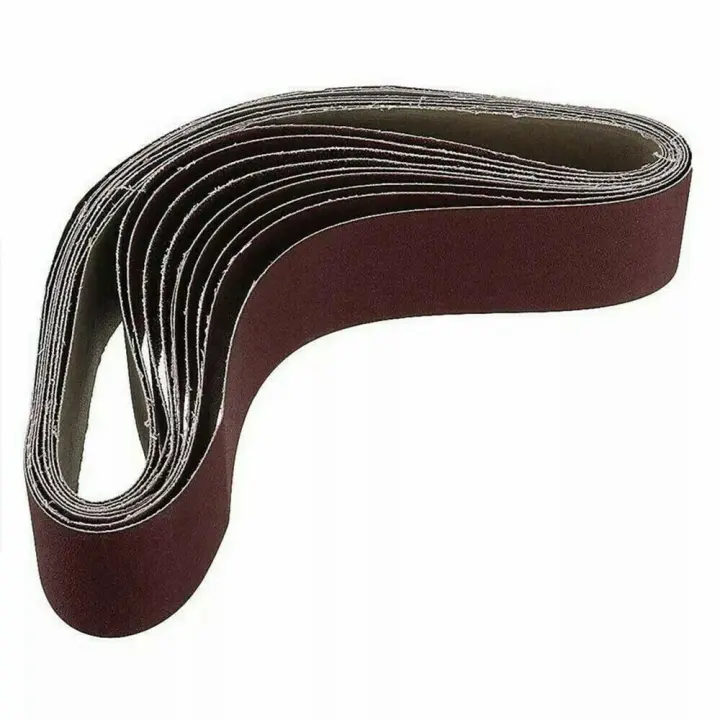 Cinturones de lijado de óxido de aluminio, lijadora de grano 1000, 686x50mm, 10 paquetes - 1