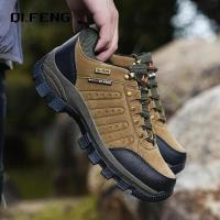 Zapatos de cuero de alta calidad para hombres Zapatillas deportivas impermeables - details 3