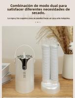 Secadora Multi-función Mini Hogar Dormitorio Pequeña Esterilización Ropa Velocidad De Secado Zapatos Secadora Portátil - details 11