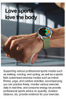 HK4-reloj inteligente con pantalla táctil AMOLED, Smartwatch con detección de ritmo cardíaco, función NFC, respiración constante, entrenamiento, 2024 - details 9