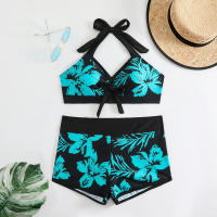 Nuevo traje de baño de dos piezas, bikini estampado de talla grande, traje de baño para mujer - details 13