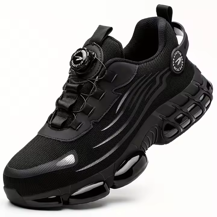Zapatos de trabajo de seguridad transpirables para hombre: zapatillas industriales y casuales duraderas - 1