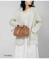 Bolso de hombro de las señoras de cuero sintético suave, bolso pequeño del hombro de alta calidad, moda, novedad, sensación superior, bolso plisado de las nubes, bolsos de las mujeres de la moda, bolso de la axila, bolso de bola de masa hervida, tex - details 8