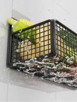 Estante de especias de material montado en la pared no perforado para cocina, estante para fregadero de platos de cocina - details 5