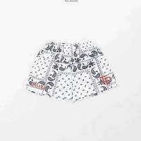 Pantalones cortos deportivos para hombre, Shorts de secado rápido, transpirables, informales, de baloncesto, con flores de anaca - details 1