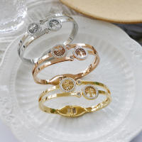 Trend Life Tree Charm Bracelets for Women Stainless Steel Hollow Crystal Bangles Luxury Gift Cubic Zirconia Tree Jewelry New - details 8