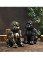 Gorilla diamante resina artesanías sala de estar escritorio Oficina decoración del hogar ornamento regalos creativos - details 7