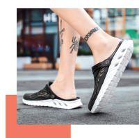 Sandalias de piscina para hombre, zapatos de playa cómodos para exteriores, zuecos de jardín, zapatillas antideslizantes de agua informales, chanclas de verano - details 20