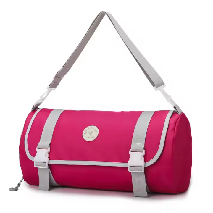 Mochila de Viaje de Lona Unisex Gimnasio con Compartimento para Zapatos - 1