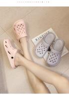 Sandalias de Clogs Ligeros de EVA para Mujer en Verano Zapatos de Playa Antideslizantes con Suela Gruesa para Parejas y Jardín - details 10