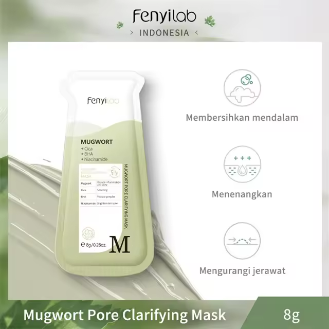 Mascarilla de Lodo Volcánico Limpieza Profunda de Poros, Control de Aceite, Hidratación, Iluminación de Piel Suave Herramientas de Cuidado de la Piel Facial - 1