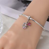 Encanto de Flamenco y Unicornio de Plata Esterlina 925 Joyería de Pulsera Original DIY para Mujeres - details 61