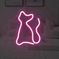 Letrero de neón de gato, lámpara decorativa de animales, luz nocturna alimentada por USB para el hogar, habitación, dormitorio, decoración de pared para fiesta de boda, regalo de cumpleaños, neón de gato - details 5