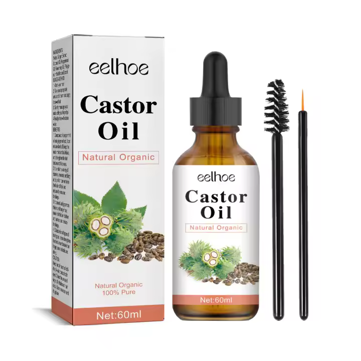 Castor hidrata, repara la sequedad, el encrespamiento y fortalece el aceite esencial para el cuidado del cabello. - 1
