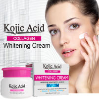 Crema de colágeno con Ácido Kójico, suero Facial hidratante, crema brillante dañada para el cuidado de la piel, crema Facial de Ácido Kójico de 80ml - details 0