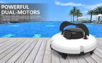 Robot limpiador de piscinas inalámbrico, aspirador automático, cepillos eléctricos para exteriores, recarga de 5200mAh - details 10