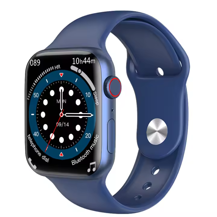 Reloj inteligente W27 Pro, dispositivo con Bluetooth, llamadas, detección de frecuencia cardíaca, notificación de mensajes, bloqueo de contraseña, pantalla - 1