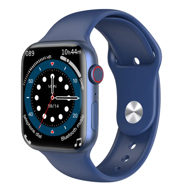 Reloj inteligente W27 Pro, dispositivo con Bluetooth, llamadas, detección de frecuencia cardíaca, notificación de mensajes, bloqueo de contraseña, pantalla - 1