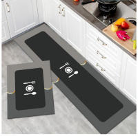 Alfombra de cocina de tira larga, alfombrilla antideslizante lavable, absorbente para puerta de baño, Alfombra de tierra de diatomeas - details 0