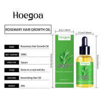 El aceite esencial de romero para la raíz del cabello nutre el cuidado del cuero cabelludo y proporciona una fragancia suave, brillante y fresca. - details 0