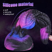 Consolador realista de silicona suave para mujer, masajeador de próstata de Color estrellado, tapón Anal grande, consoladores gruesos, Juguetes sexuales anales - details 7