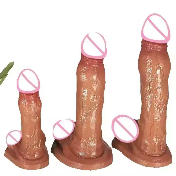 Leten enorme Consolador realista Miembro grande doble penetración Anal Deeldo masturbador de punto G Consolador juguetes sexuales para adultos para mujeres y hombres - 1