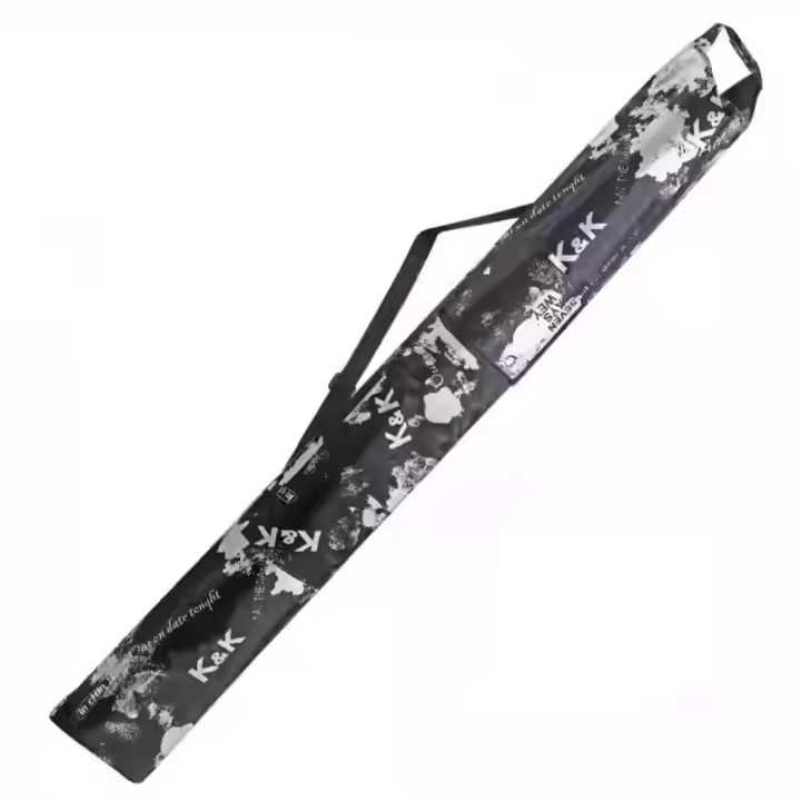 Bolsa de caña de pescar impermeable portátil, bolsa de almacenamiento de caña gruesa de tela Oxford, bolsa de pesca plegable multifuncional de 128cm, bolsa de aparejos - 1
