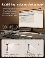 YEELIGHT-Barra de luz de pantalla Pro, protección para los ojos, lámpara colgante para lectura, PC, ordenador, USB, Control por aplicación mi Home - details 4