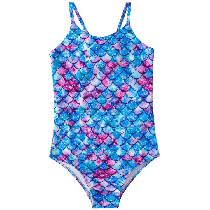 Traje de Baño de Sirena para Niña Pequeña Conjunto de Baño para Bebé - 1