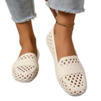 Nuevo Estilo de Verano Zapatillas de Malla Transpirable para Mujer Comodas y Resistentes al Desgaste Sandalias Planas de Punta Versátiles - details 0