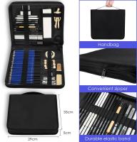Kit de Dibujo Portátil Lápices de Boceto, Estuche de Viaje con Cremallera - details 2